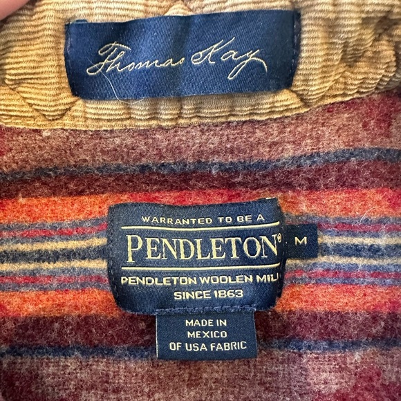 Pendleton Pine Top Southwest Wool Button Down Shirt - Picture 9 of 11